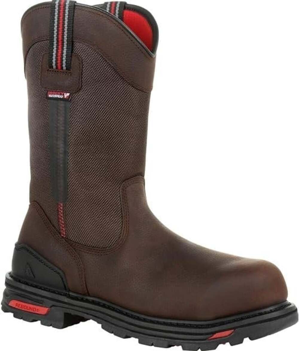 Rocky RXT Composite Toe Waterproof Pull-on Work Cowboy Boots Men's Size 13M NWT